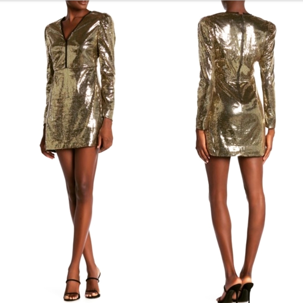 Rebecca Minkoff Sequin Mini Dress
